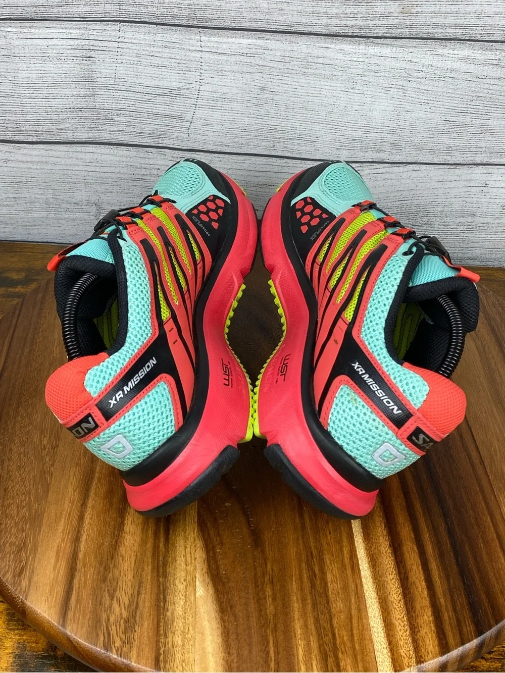 Salomon XR Mission 1 Multicolor Trail Running Shoe 128431 Womens Sneaker Size 10